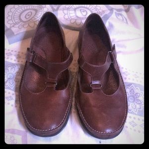 Brown Mary Janes